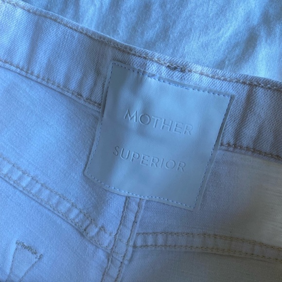 Mother Superior Women’s The Ditcher Crop in Act Natural Size 28 Straight Leg - Picture 10 of 13